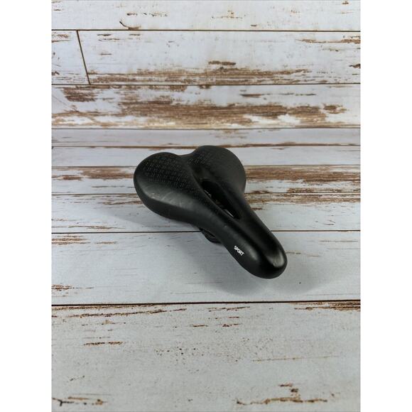 Velo Bontrager Sport Bicycle Seat Saddle Black - Picture 1 of 7